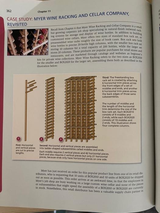 Case Study: Myer wine racking and cellar company,