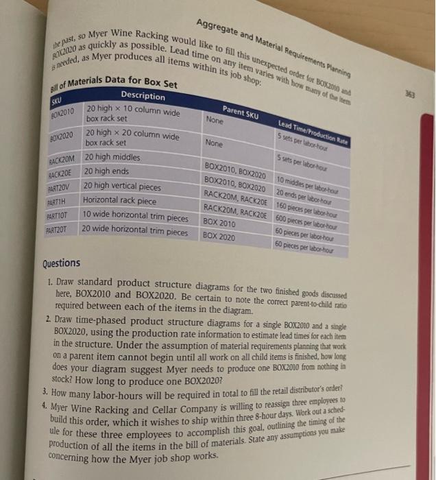 Case Study: Myer wine racking and cellar company,