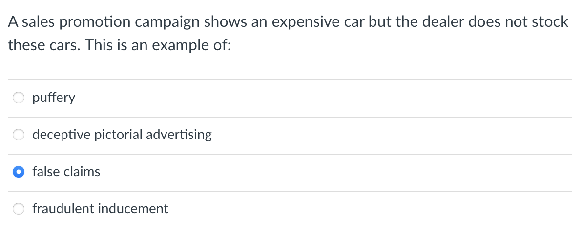 A sales promotion campaign shows an expensive car