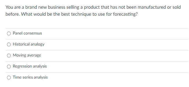 You are a brand new business selling a product