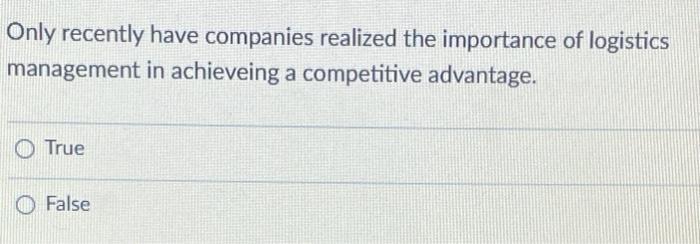 Only recently have companies realized the