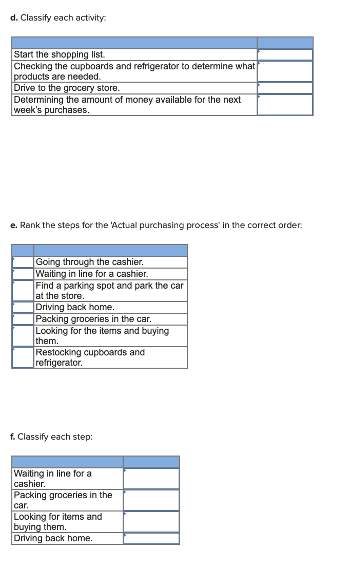 You are making your weekly trip to your local