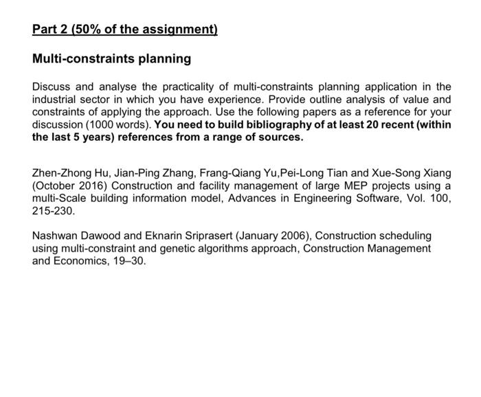 PROGRAM: Project Management COURSE: Advanced