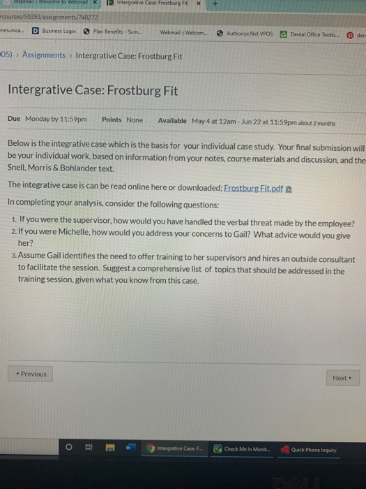 wema we come to webmal X 1 Intergrative Case