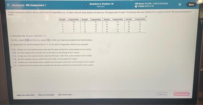 part B Homework: M2 Assignment 1 Question 3,