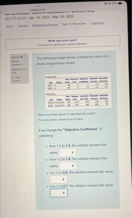 True or False: (i) from 1.2 to 1.5 , the solution
