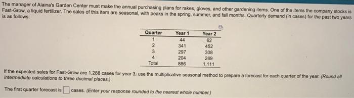 PLEASE ANSWER ALL 4 QUARTER PREDICTIONS !! Will