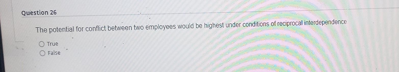 q26 and q27 re Question 26 The potential for