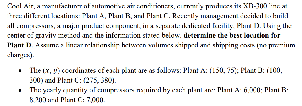Cool Air, a manufacturer of automotive air