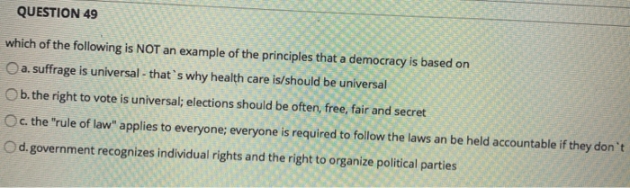 QUESTION 43 individuals and groups acquire and