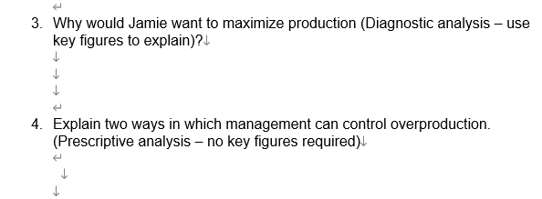 QUESTION C: Absorption vs variable costing income