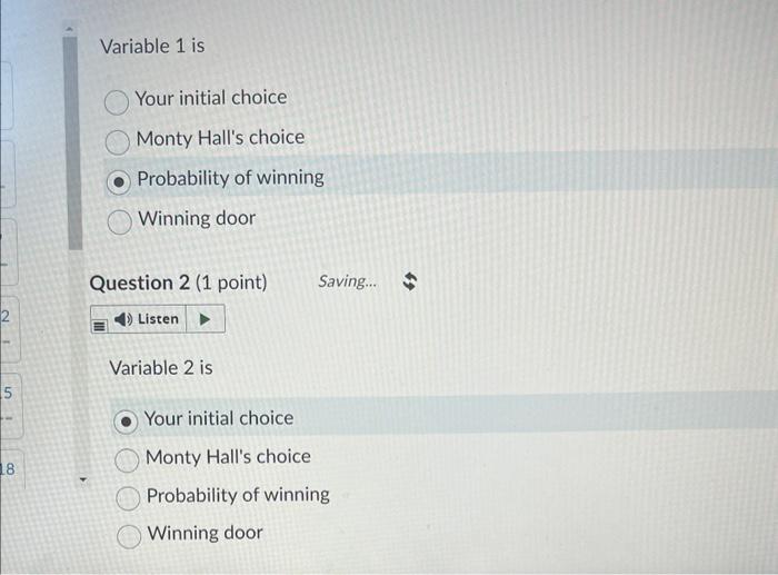 The Monty Hall problem is a brain teaser loosely
