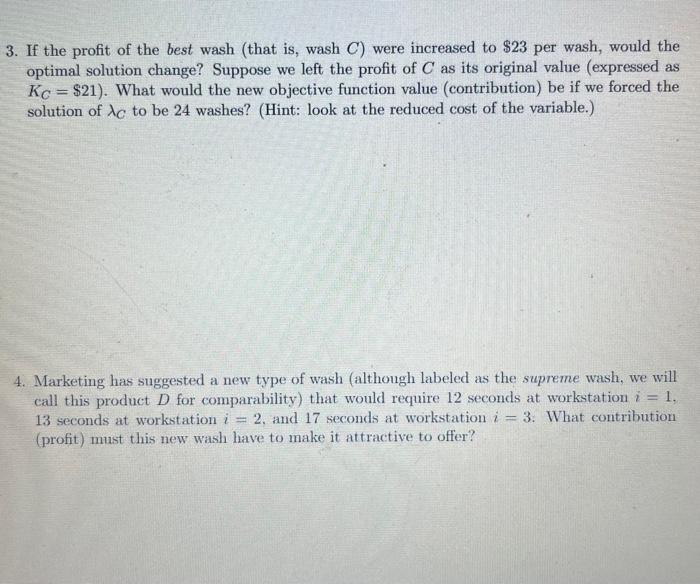 Explanation of each would be helpful! Don's Car