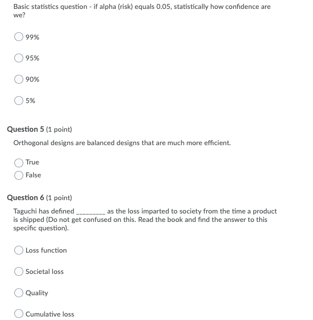 Basic statistics question - if alpha (risk)