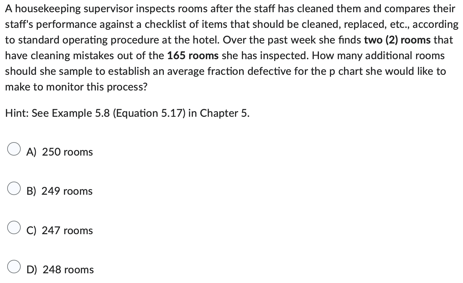 A housekeeping supervisor inspects rooms after