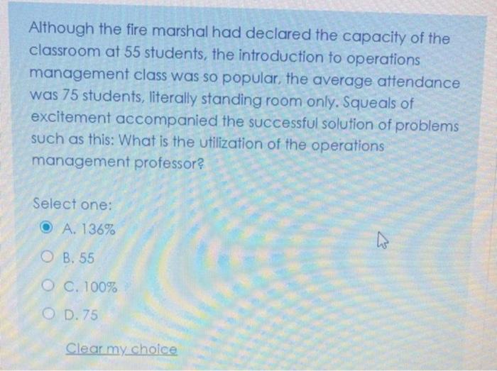 Although the fire marshal had declared the