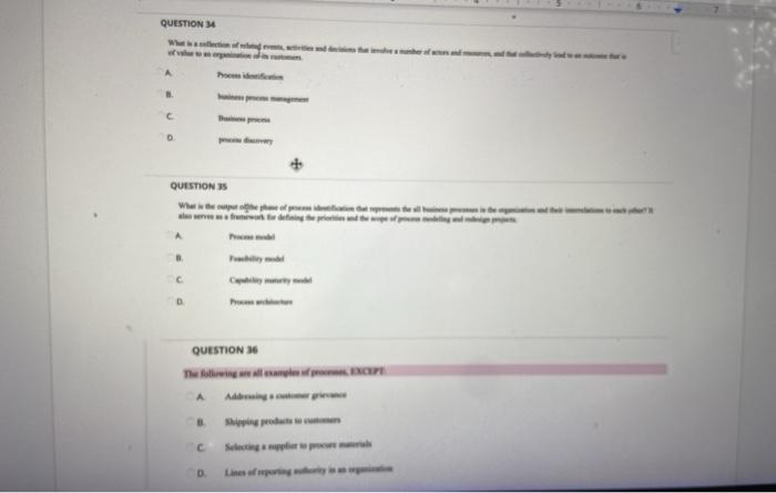 QUESTION QUESTIONS A Fay C QUESTION The follow D
