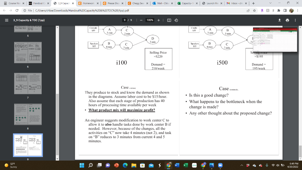 1 X Course Hor X TXT Handout CX 3_9 Capaci x C