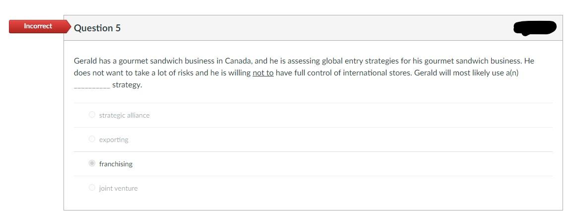 According to the Market selection process, which