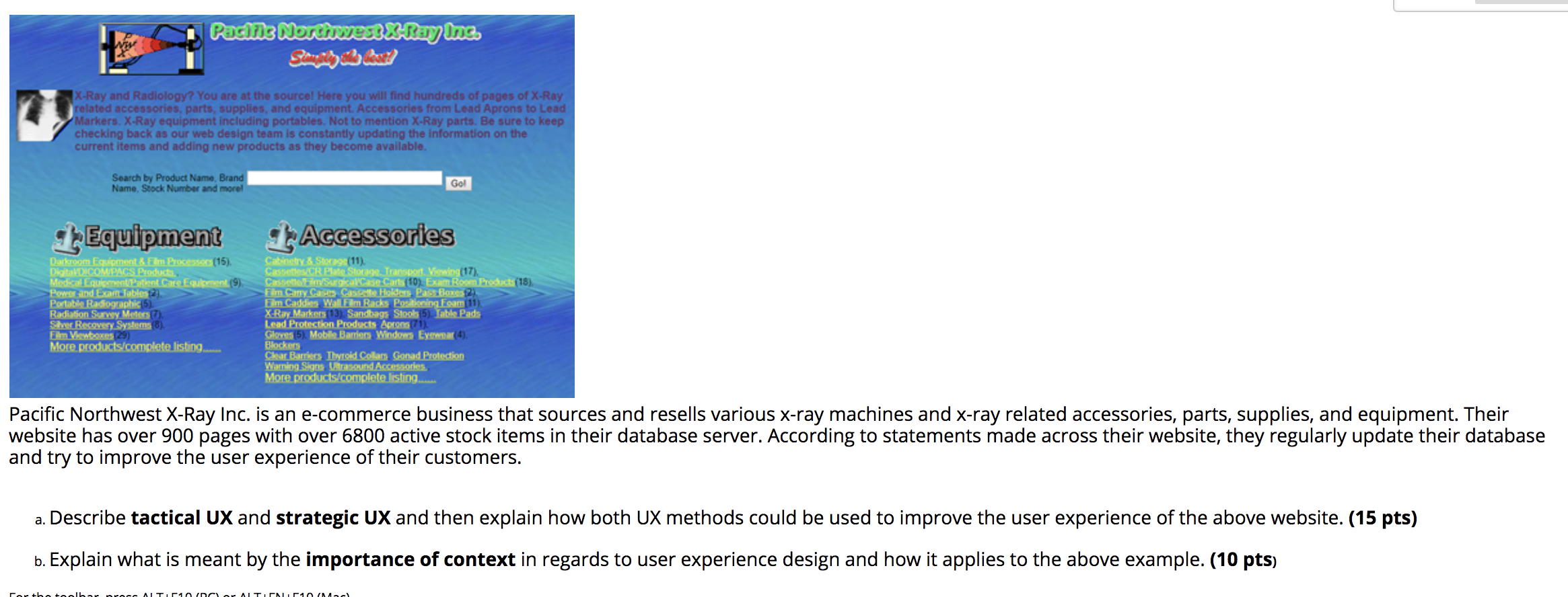 Pacinis Northyese X-Ray Ins. ? X-Ray and