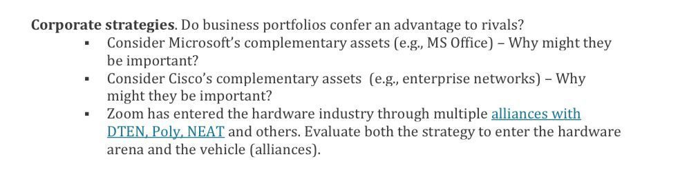 Corporate strategies. Do business portfolios