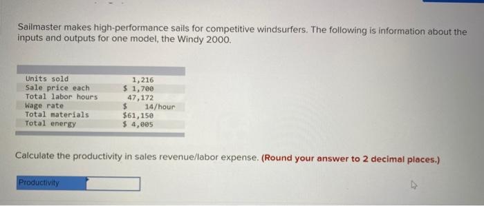 Sailmaster makes high-performance sails for