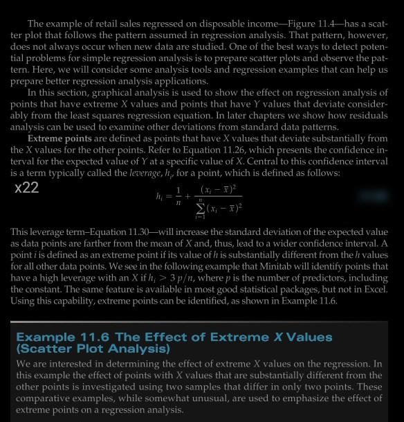 bj The example of retail sales regressed on
