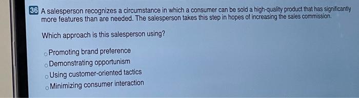 35 The vice president of sales for a