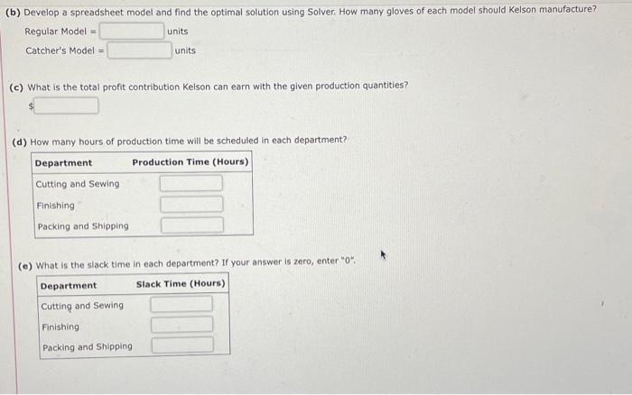 Kelson Sporting Equipment, Inc, makes two