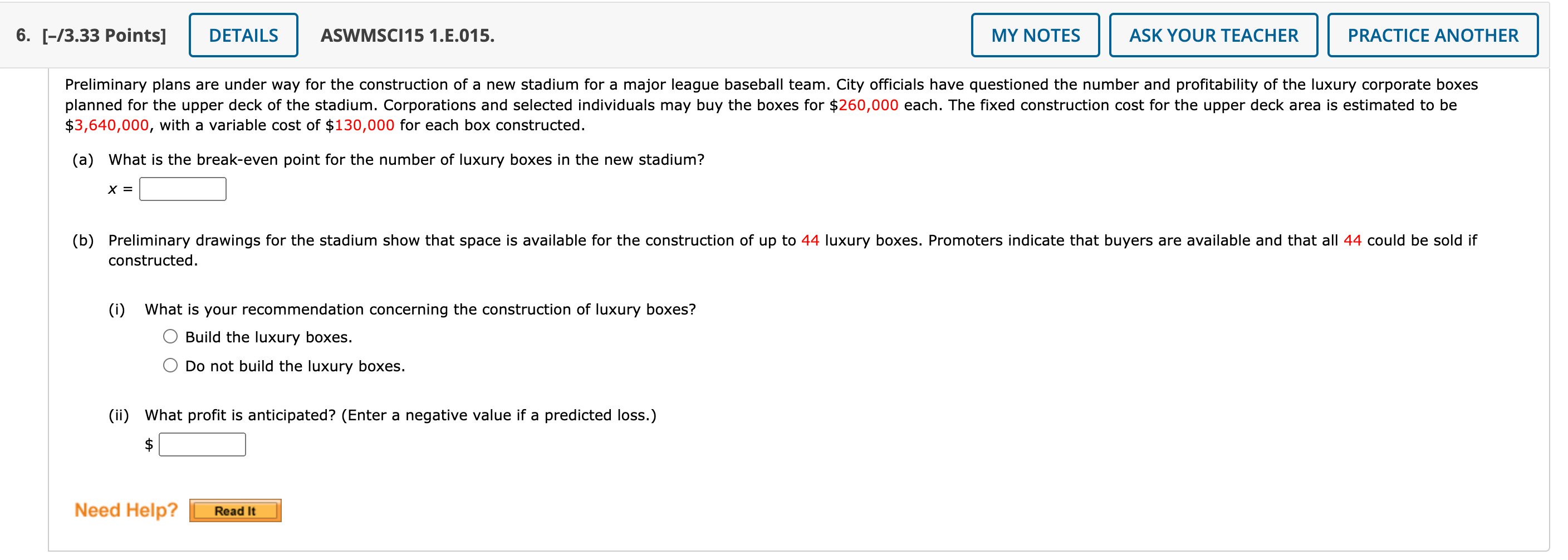HW MATH Modeling and Simulation q6 6. [-/3.33