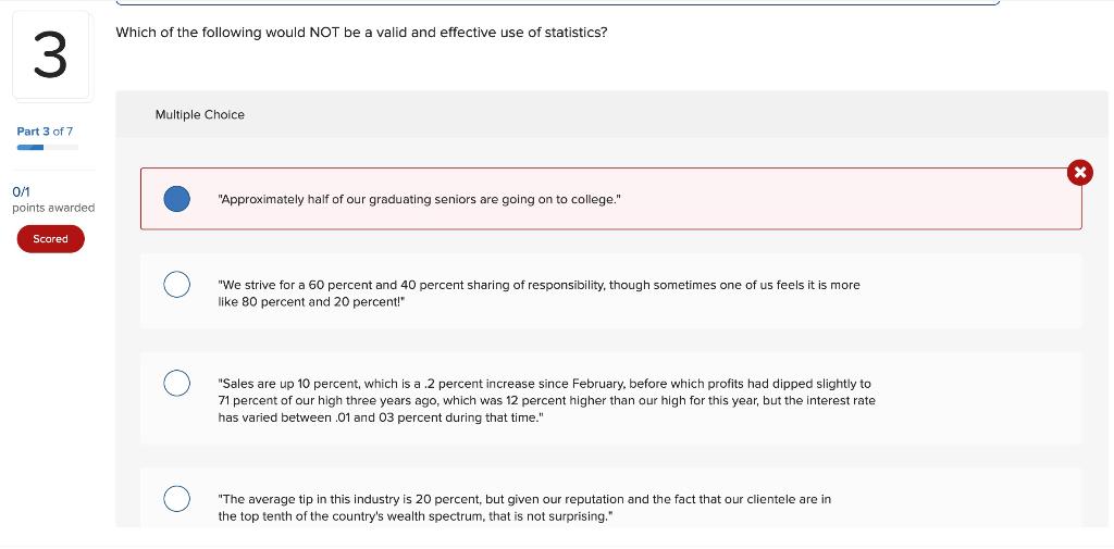 Which of the following would NOT be a valid and