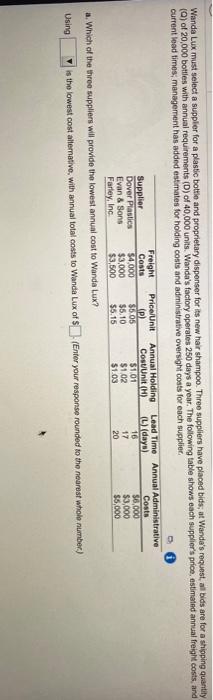 Top two are just the questions. whats the first