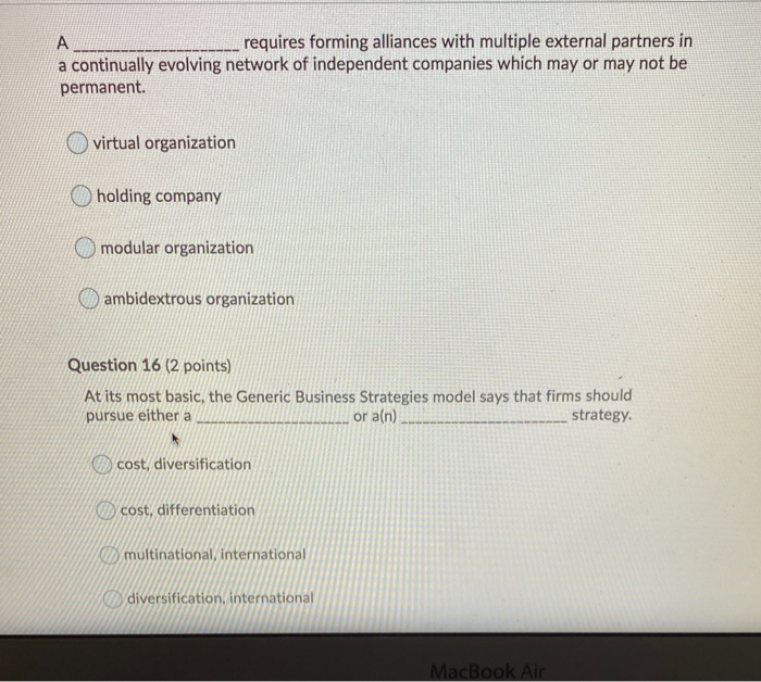 Within the context of organizational structures,