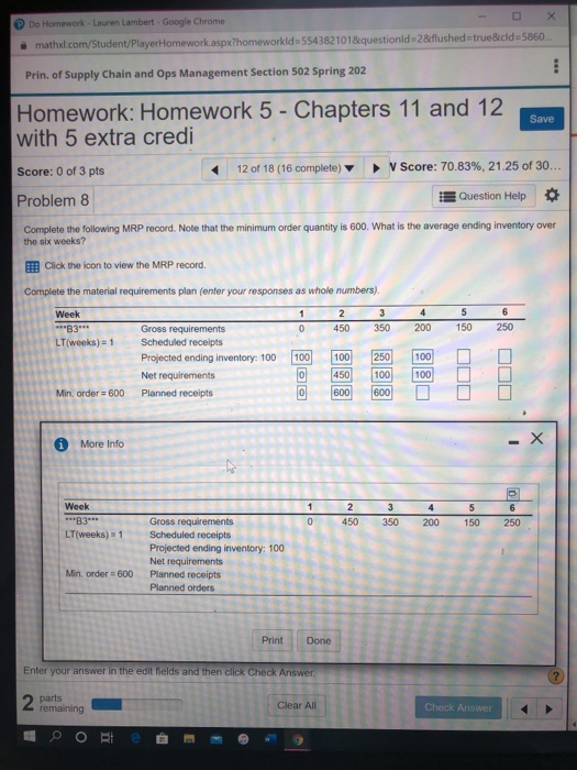 Do Homework - Lauren Lambert - Google Chrome