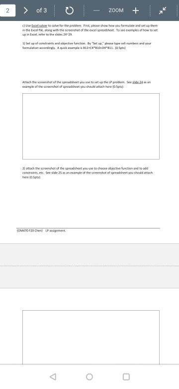 please read all questions and all parts. please