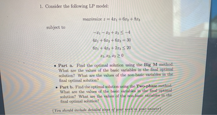 please solve part B only, i really need help
