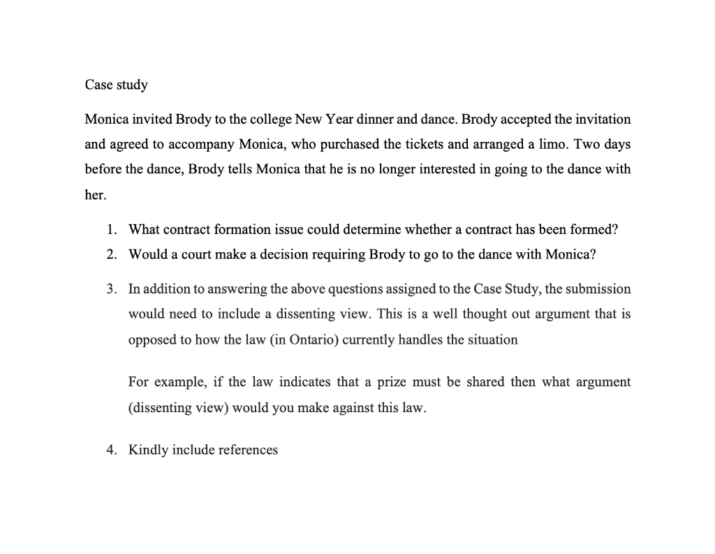 Help out, please! Case study Case study Monica