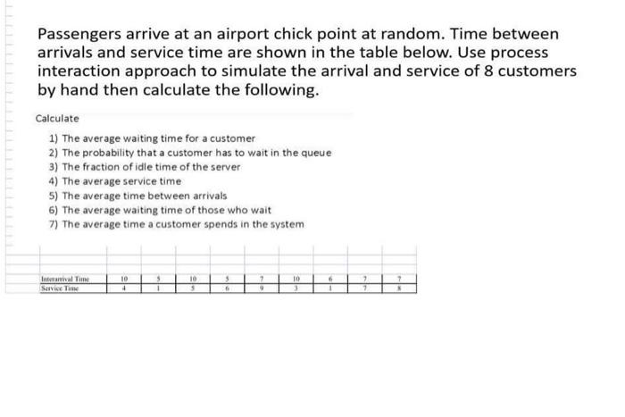 pleas do it in excel,and show both result and