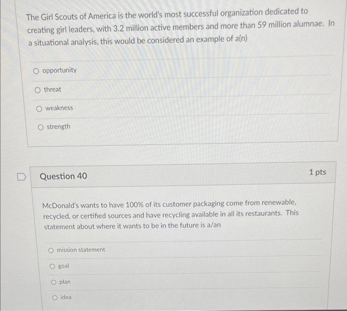 0 The Girl Scouts of America is the world's most