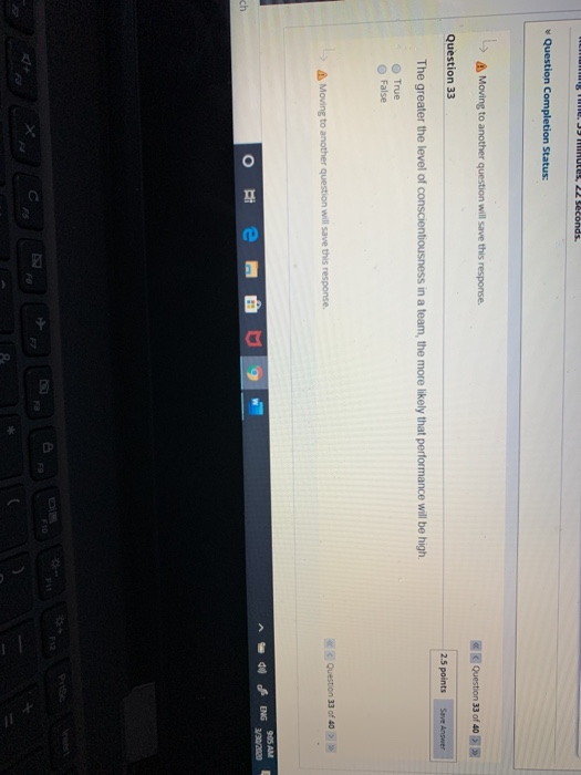 m e . ULOS, 22 seconds. Question Completion