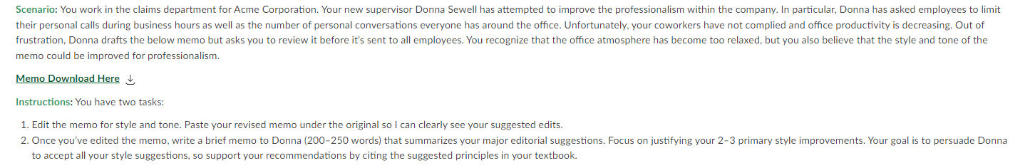 please help me. i have no idea :( Scenario: You