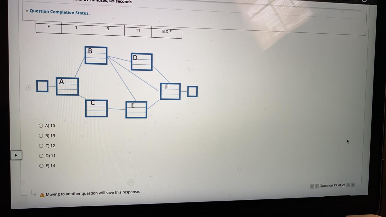 Question Completion Status: Close Window A Moving