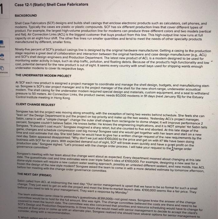 1-2 Case 12-1 (Static) Shell Case Fabricators 1