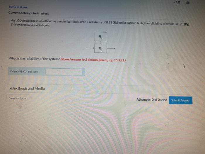 - / 8 View Policies Current Attempt in Progress