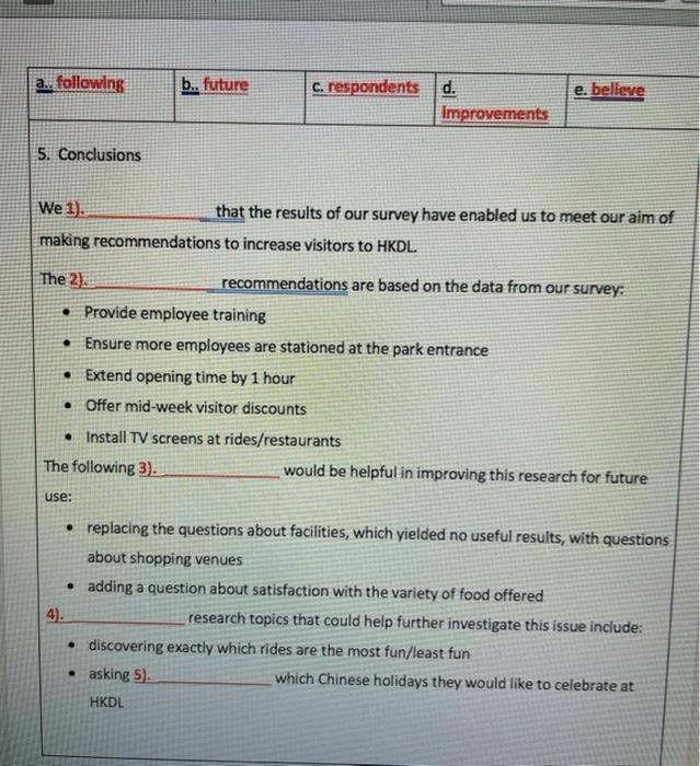 + Disney: Example Proposal Report a.. survey d.