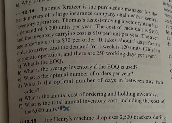 .12.14 Thomas Kratzer is the purchasing manager