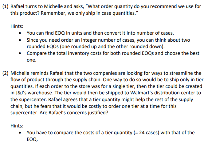 Michelle is Johnson & Johnson's Walmart account