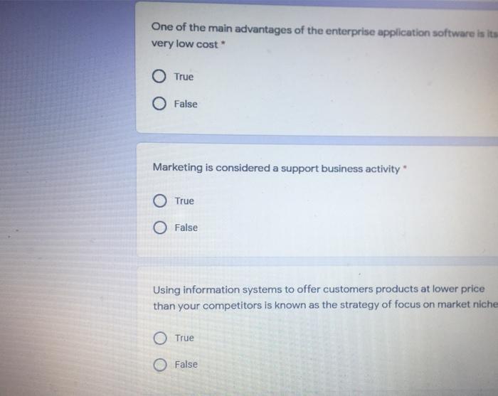 One of the main advantages of the enterprise