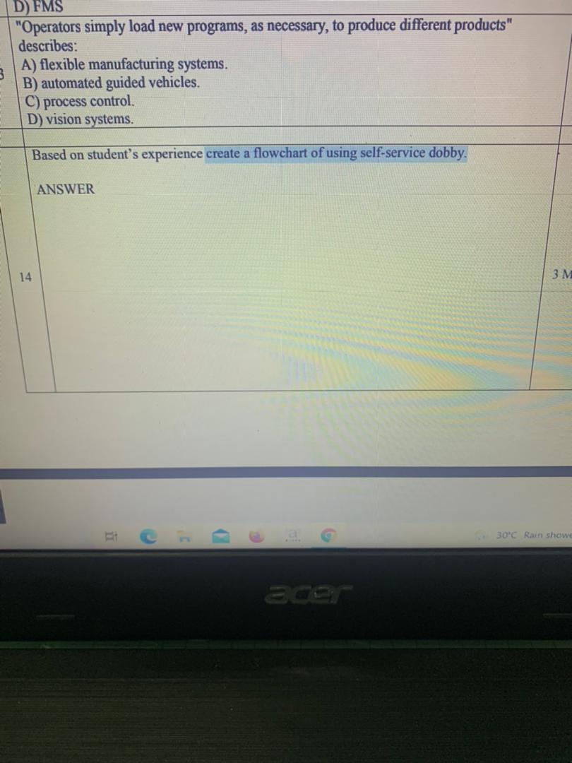 D) FMS "Operators simply load new programs, as
