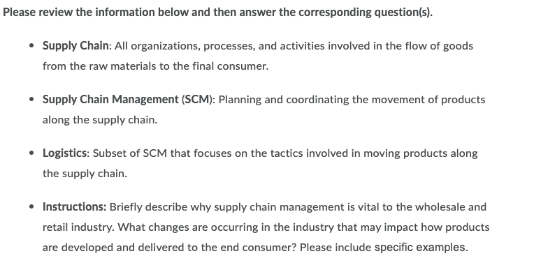 Hello, Can you please answer this as a PARAGRAPH